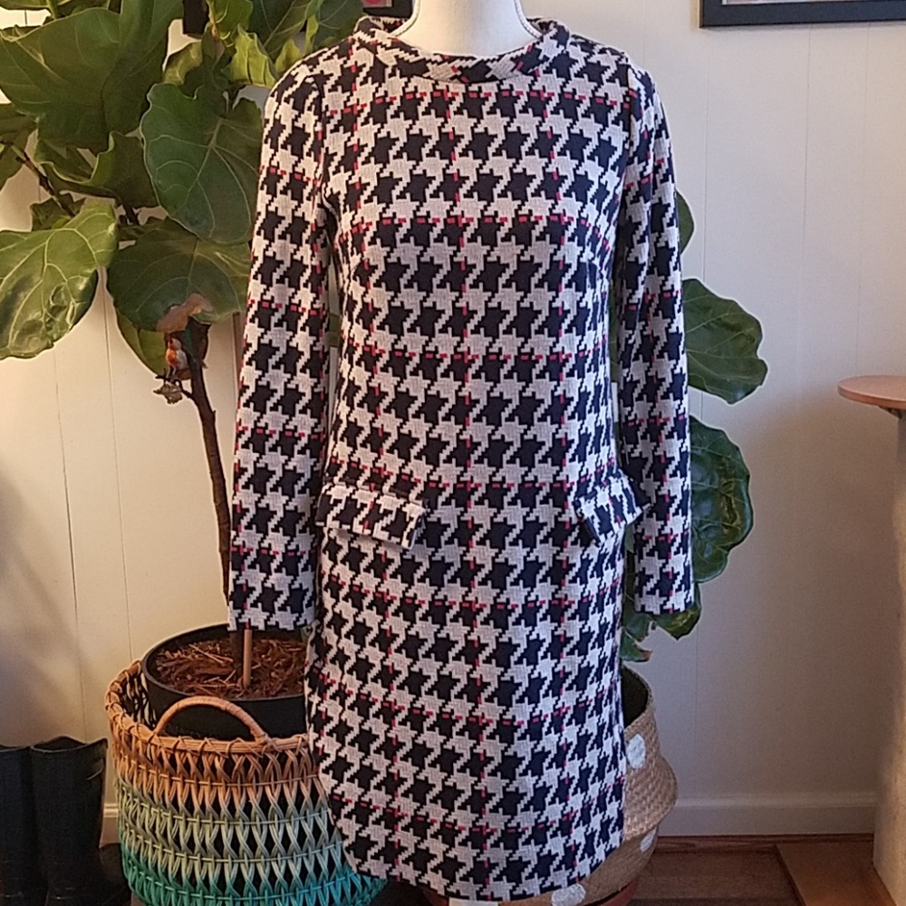 Boden Houndstooth Shift, very retro.